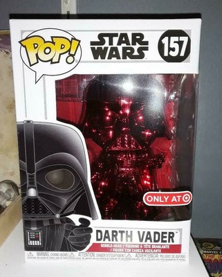 red darth vader funko pop